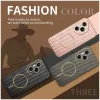 Phonesta Luxury Carbon Fiber Back Cover hoesje met MagSafe voor HONOR 400 Pro - Zwart 8