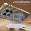 Phonesta Luxury Carbon Fiber Back Cover hoesje met MagSafe voor HONOR Magic7 Pro - Bruin 4