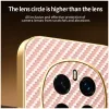 Phonesta Luxury Carbon Fiber Back Cover hoesje met MagSafe voor HONOR Magic7 Pro - Roze 7