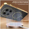 Phonesta Luxury Carbon Fiber Back Cover hoesje met MagSafe voor HONOR Magic7 Pro - Zwart 4