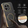 Phonesta Luxury Carbon Fiber Back Cover hoesje met MagSafe voor OnePlus 13R - Zwart 6