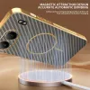 Phonesta Luxury Carbon Fiber Back Cover hoesje met MagSafe voor OnePlus Nord 4 - Bruin 1