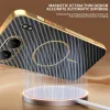 Phonesta Luxury Carbon Fiber Back Cover hoesje met MagSafe voor OnePlus Nord 4 - Zwart 1