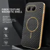 Phonesta Luxury Carbon Fiber Back Cover hoesje met MagSafe voor OnePlus Nord 4 - Zwart 2