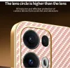 Phonesta Luxury Carbon Fiber Back Cover hoesje met MagSafe voor Oppo Reno13 Pro - Roze 4