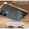 Phonesta Luxury Carbon Fiber Back Cover hoesje met MagSafe voor Oppo Reno13 Pro - Zwart 5