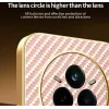 Phonesta Luxury Carbon Fiber Back Cover hoesje met MagSafe voor Realme 14 Pro - Roze 5