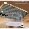 Phonesta Luxury Carbon Fiber Back Cover hoesje met MagSafe voor Realme 14x / C75 - Bruin 6