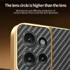 Phonesta Luxury Carbon Fiber Back Cover hoesje met MagSafe voor Motorola Edge 50 - Zwart 5