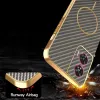 Phonesta Luxury Carbon Fiber Back Cover hoesje met MagSafe voor Motorola Edge 50 Fusion - Bruin 7