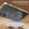 Phonesta Luxury Carbon Fiber Back Cover hoesje met MagSafe voor Motorola Edge 50 Fusion - Zwart 1