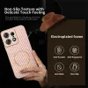 Phonesta Luxury Carbon Fiber Back Cover hoesje met MagSafe voor Motorola Edge 50 Pro - Roze 3