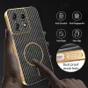 Phonesta Luxury Carbon Fiber Back Cover hoesje met MagSafe voor Motorola Edge 50 Pro - Zwart 6