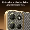 Phonesta Luxury Carbon Fiber Back Cover hoesje met MagSafe voor Motorola Moto G17/G17 Power/G15/G15 Power - Bruin 6