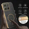 Phonesta Luxury Carbon Fiber Back Cover hoesje met MagSafe voor Motorola Moto G17/G17 Power/G15/G15 Power - Zwart 7