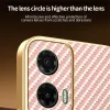 Phonesta Luxury Carbon Fiber Back Cover hoesje met MagSafe voor Motorola Moto G35 - Roze 5