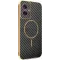Phonesta Luxury Carbon Fiber Back Cover hoesje met MagSafe voor Motorola Moto G55 - Zwart