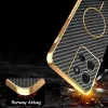 Phonesta Luxury Carbon Fiber Back Cover hoesje met MagSafe voor Motorola Moto G75 - Zwart 7