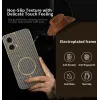 Phonesta Luxury Carbon Fiber Back Cover hoesje met MagSafe voor Motorola Moto G85 - Bruin 3