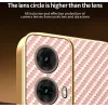 Phonesta Luxury Carbon Fiber Back Cover hoesje met MagSafe voor Motorola Moto G85 - Roze 5