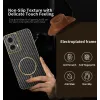 Phonesta Luxury Carbon Fiber Back Cover hoesje met MagSafe voor Motorola Moto G85 - Zwart 3