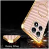 Phonesta Luxury Carbon Fiber Back Cover hoesje met MagSafe voor Xiaomi 14T Pro - Roze 6