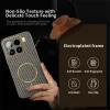 Phonesta Luxury Carbon Fiber Back Cover hoesje met MagSafe voor Xiaomi 15 - Bruin 3