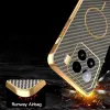 Phonesta Luxury Carbon Fiber Back Cover hoesje met MagSafe voor Xiaomi 15 - Bruin 7