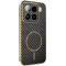 Phonesta Luxury Carbon Fiber Back Cover hoesje met MagSafe voor Xiaomi 15 - Zwart