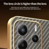 Phonesta Luxury Carbon Fiber Back Cover hoesje met MagSafe voor Xiaomi Redmi Note 14 5G - Bruin 5