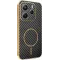 Phonesta Luxury Carbon Fiber Back Cover hoesje met MagSafe voor Xiaomi Redmi Note 14 5G - Zwart