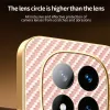 Phonesta Luxury Carbon Fiber Back Cover hoesje met MagSafe voor Xiaomi Redmi Note 14 Pro Plus - Roze 5