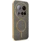 Phonesta Luxury Carbon Fiber Back Cover hoesje met MagSafe voor Xiaomi 15 Ultra - Bruin