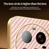 Phonesta Luxury Carbon Fiber Back Cover hoesje met MagSafe voor Xiaomi 15 Ultra - Roze 5