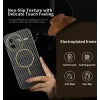 Phonesta Luxury Carbon Fiber Back Cover hoesje met MagSafe voor Xiaomi Poco F7 Pro - Zwart 2