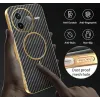 Phonesta Luxury Carbon Fiber Back Cover hoesje met MagSafe voor Xiaomi Poco F7 Pro - Zwart 7