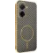 Phonesta Luxury Carbon Fiber Back Cover hoesje met MagSafe voor Xiaomi Redmi A5 171.7mm - Bruin