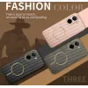 Phonesta Luxury Carbon Fiber Back Cover hoesje met MagSafe voor Xiaomi Redmi A5 171.7mm - Roze 4