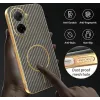 Phonesta Luxury Carbon Fiber Back Cover hoesje met MagSafe voor Xiaomi Redmi A5 173.4mm - Bruin 7