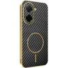 Phonesta Luxury Carbon Fiber Back Cover hoesje met MagSafe voor Xiaomi Redmi A5 173.4mm - Zwart 0
