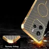 Phonesta Luxury Carbon Fiber Back Cover hoesje met MagSafe voor Xiaomi Redmi Note 14 4G 164.8mm - Bruin 7