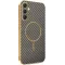 Phonesta Luxury Carbon Fiber Back Cover hoesje met MagSafe voor Samsung Galaxy A16 - Bruin