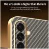 Phonesta Luxury Carbon Fiber Back Cover hoesje met MagSafe voor Samsung Galaxy A36 - Bruin 7