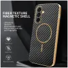 Phonesta Luxury Carbon Fiber Back Cover hoesje met MagSafe voor Samsung Galaxy A36 - Zwart 1