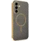 Phonesta Luxury Carbon Fiber Back Cover hoesje met MagSafe voor Samsung Galaxy A56 - Bruin
