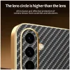 Phonesta Luxury Carbon Fiber Back Cover hoesje met MagSafe voor Samsung Galaxy A56 - Zwart 7