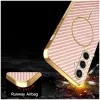 Phonesta Luxury Carbon Fiber Back Cover hoesje met MagSafe voor Samsung Galaxy S24 FE - Roze 6
