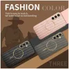 Phonesta Luxury Carbon Fiber Back Cover hoesje met MagSafe voor Samsung Galaxy S24 FE - Zwart 8