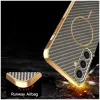 Phonesta Luxury Carbon Fiber Back Cover hoesje met MagSafe voor Samsung Galaxy S25 Plus/S24 Plus - Bruin 6