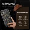 Phonesta Luxury Carbon Fiber Back Cover hoesje met MagSafe voor Samsung Galaxy S25 Plus/S24 Plus - Zwart 2